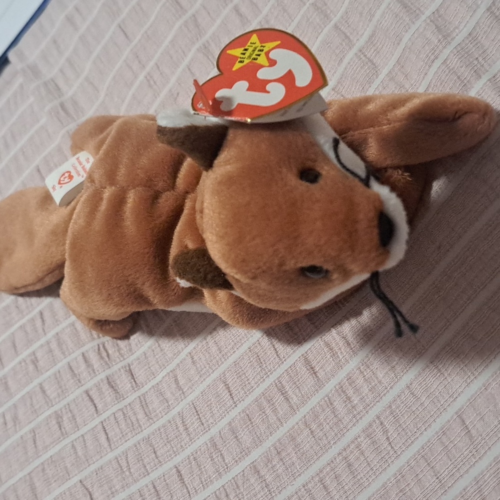 Ty Beanie Babies Sly Fox Plush Toy Style 4115 Year 1996.